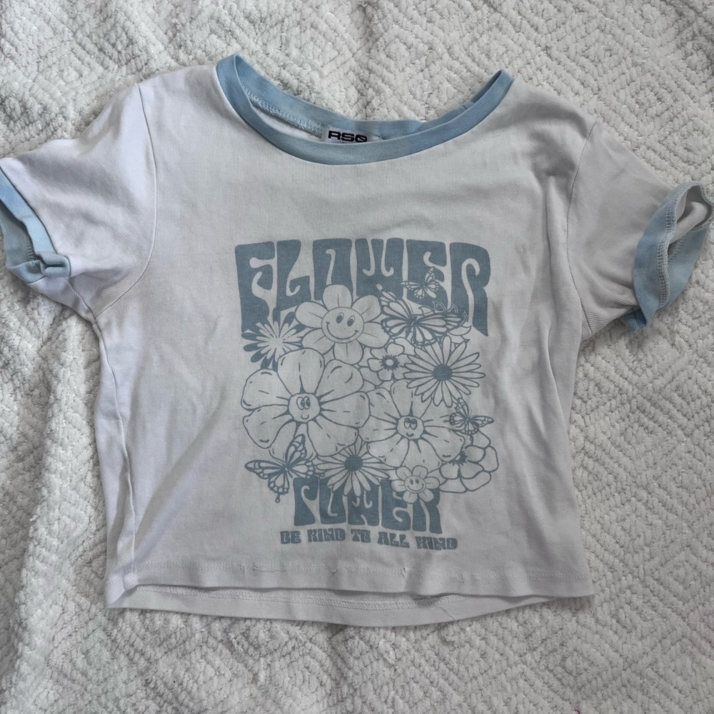 Vintage looking baby tee